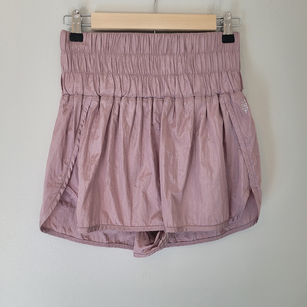 FP Movement by Free People Women's The Way Home Shorts in Moonlight Mauve